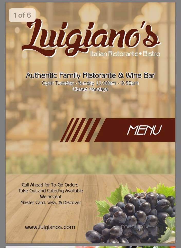 Luigiano's Italian Restaurant - Mustang, OK