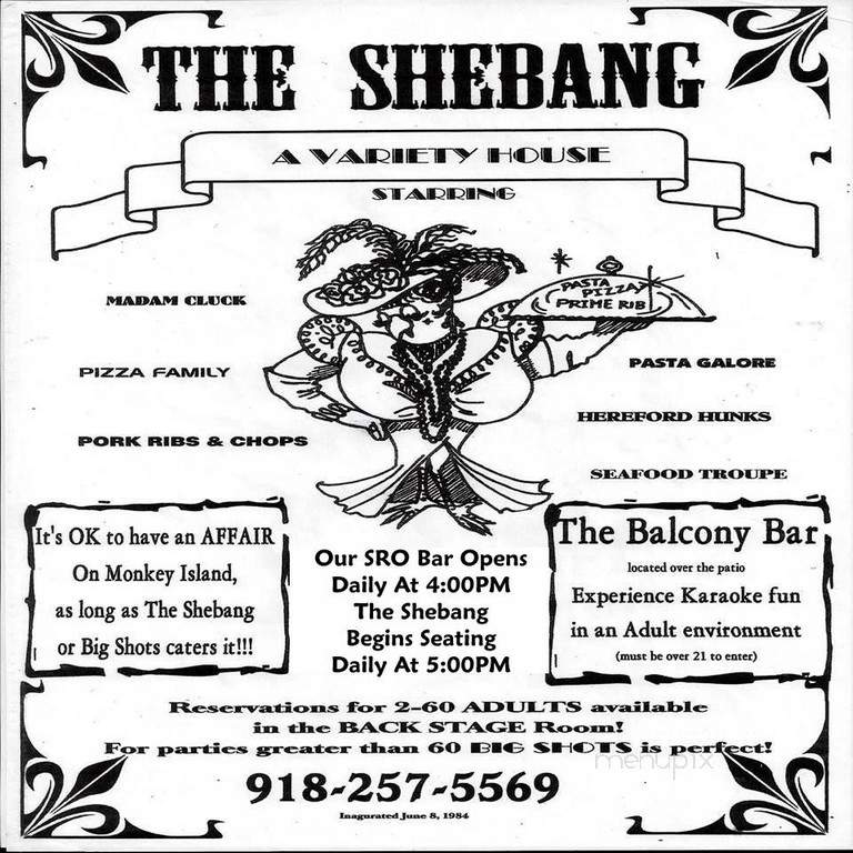 Shebang - Afton, OK