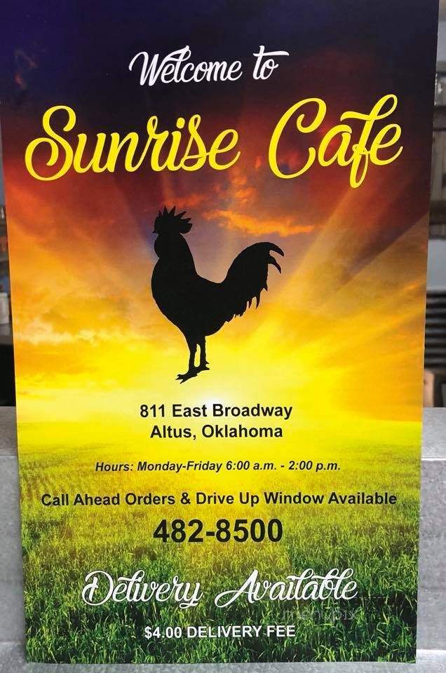 Sunrise Cafe - Altus, OK