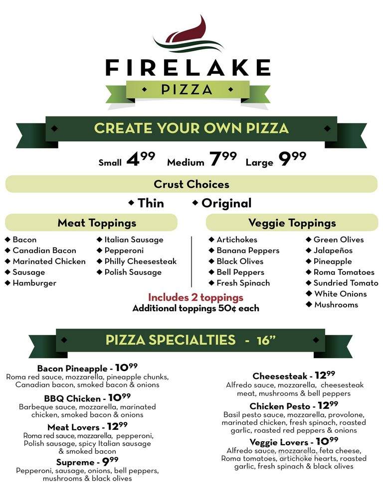 Firelake Pizza - Shawnee, OK