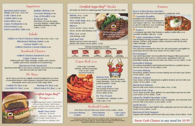 Captain Johns Seafood & Cajun Grill - McAlester, OK