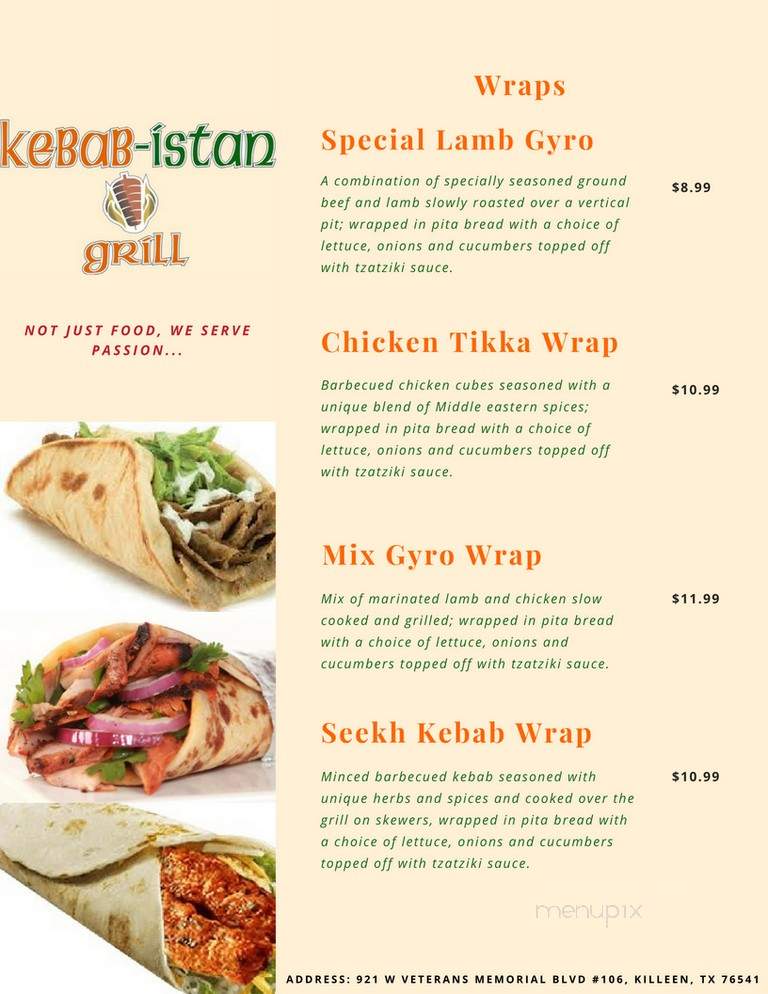 Kebab-istan Grill - Killeen, TX