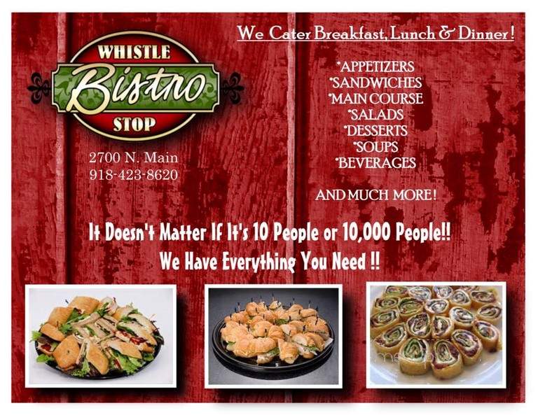 Whistle Stop Bistro - McAlester, OK