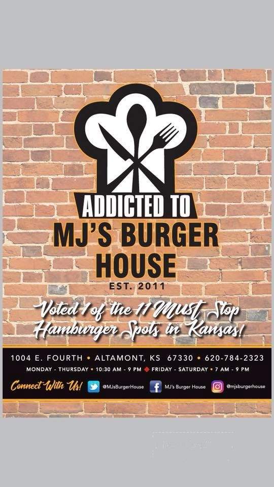 MJ'S BURGER HOUSE - CHERRYVALE, KS