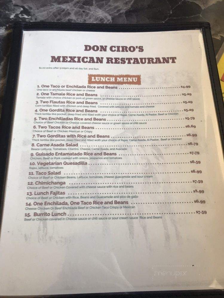 Don Ciro's - Shawnee, OK