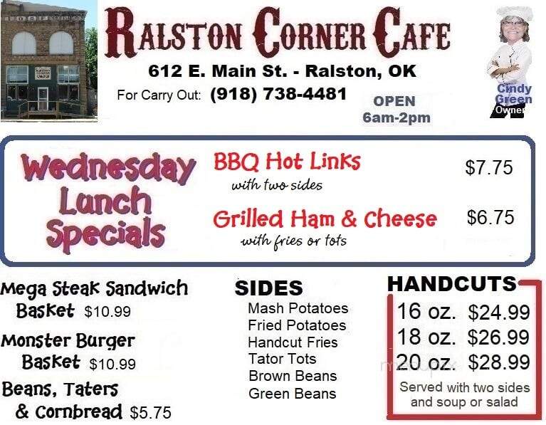 Ralston Cafe - Ralston, OK