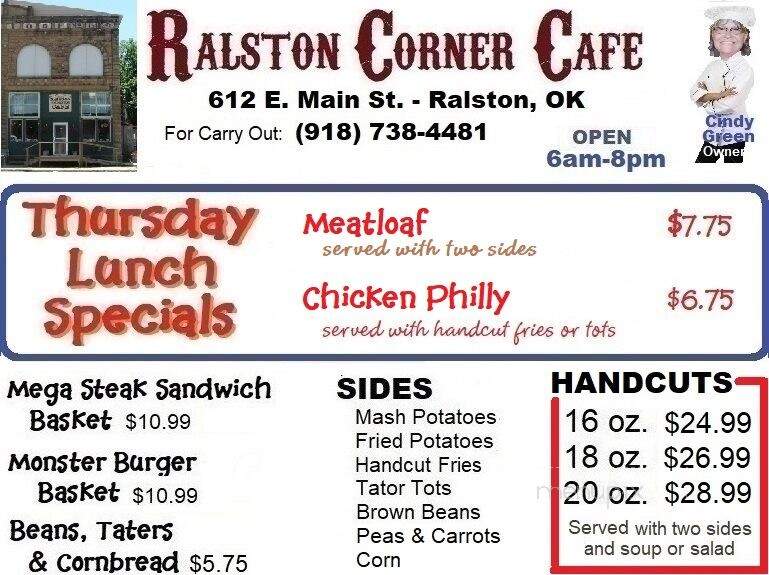 Ralston Cafe - Ralston, OK