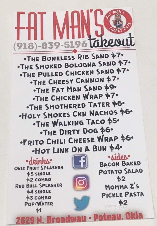 Fat Man's - Poteau, OK