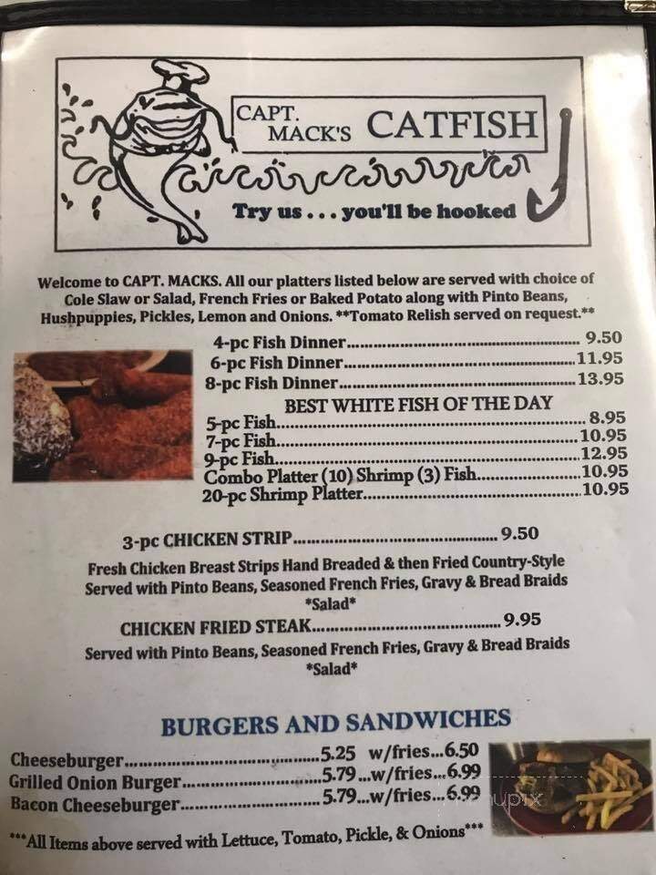 Captain Mack's Catfish - Duncan, OK