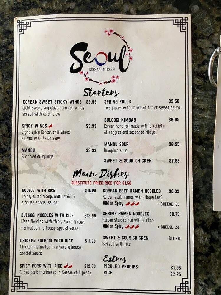 Seoul Korean Kitchen - Calera, OK