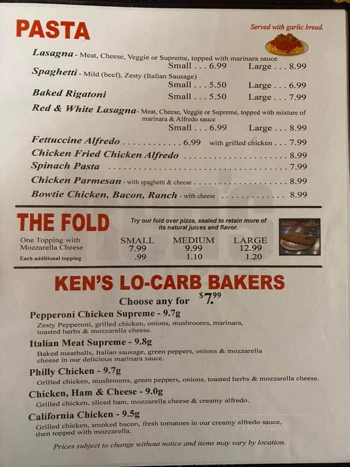 Ken's Pizza - Chandler, OK