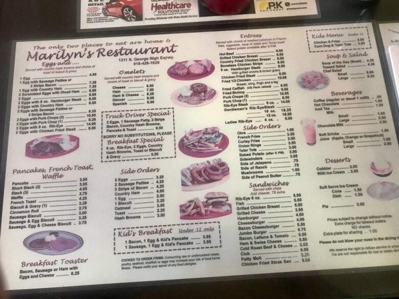 Marilyn's Restaurant - Mcalester, OK