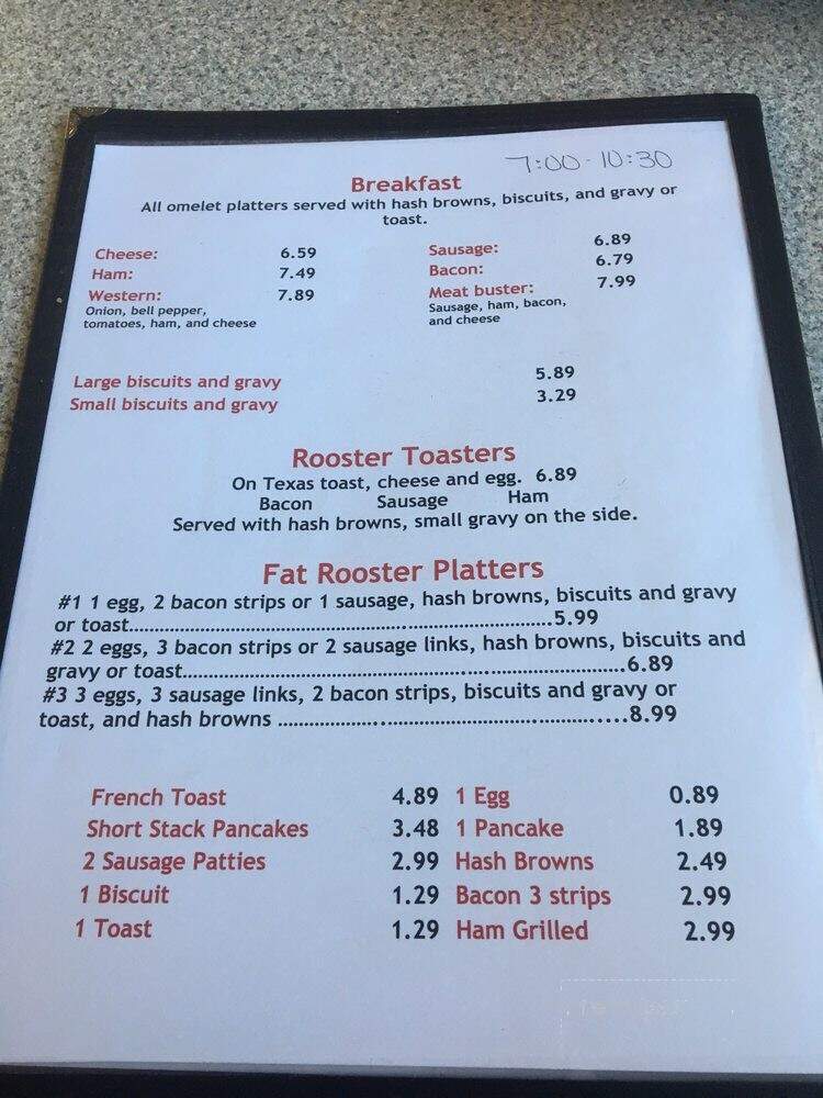 Fat Rooster - Meeker, OK