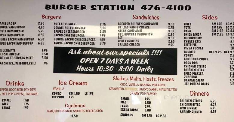 Burger Station - Chouteau, OK