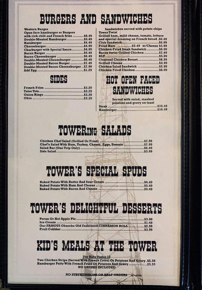 Tower Cafe - Okarche, OK