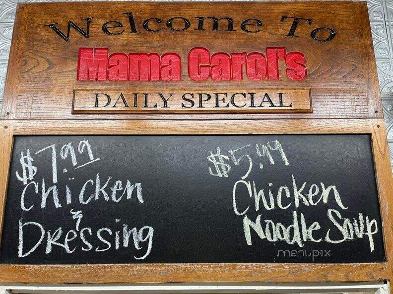 Mama Carol's Kitchen - Chickasha, OK