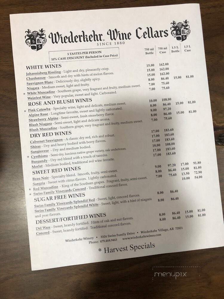 Wiederkehr Wine Cellars  - Altus, AR