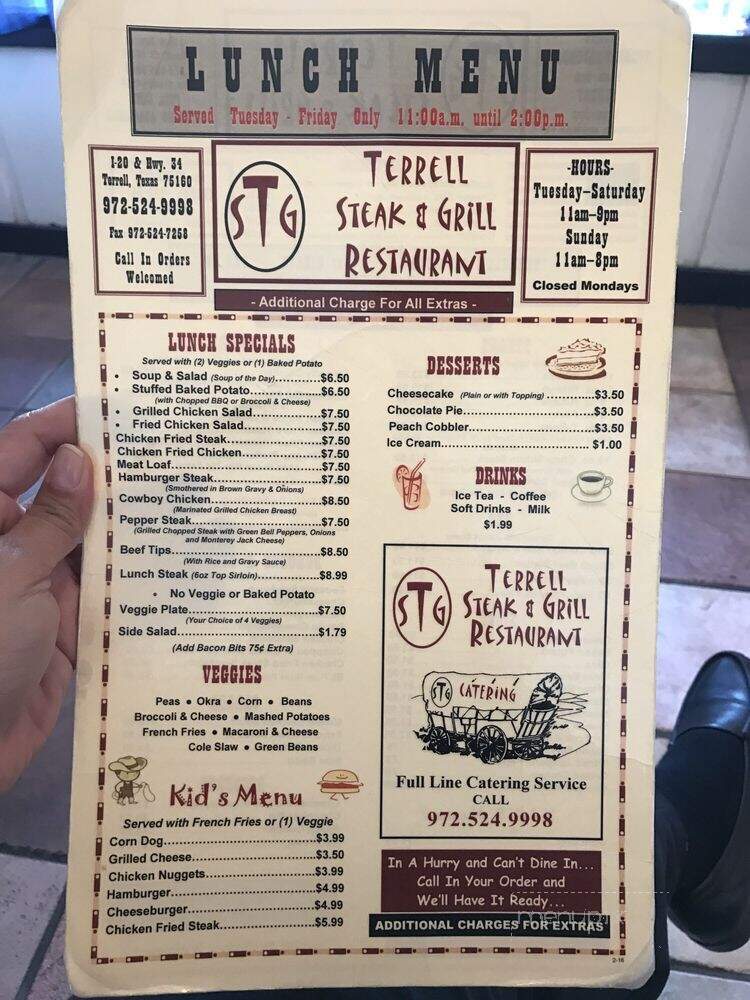 Double T Steak & Grill - Terrell, TX