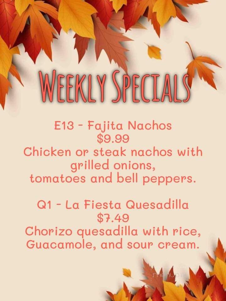 La Fiesta Mexican Restaurant - Chickasha, OK