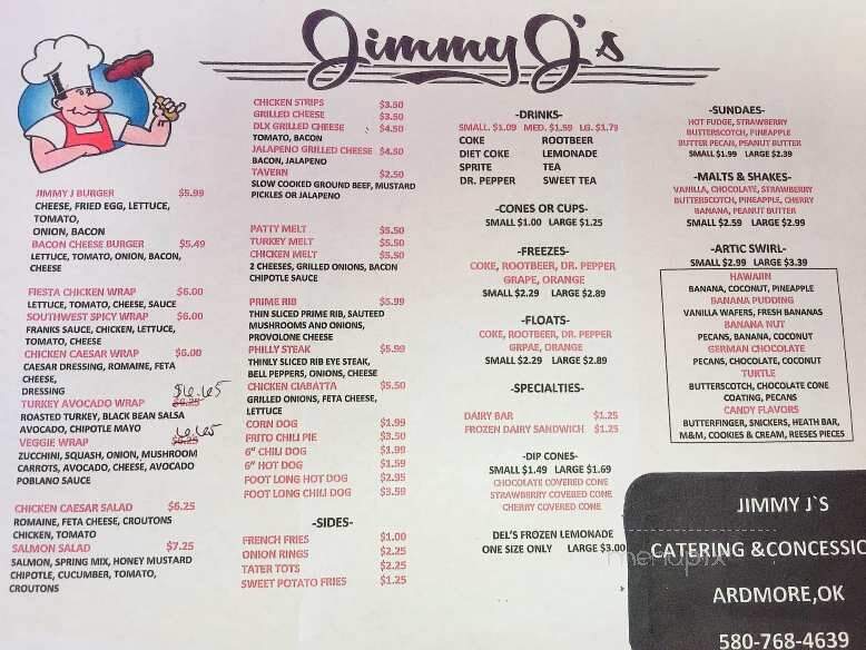 Jimmy J's Dairy Freeze - Ardmore, OK