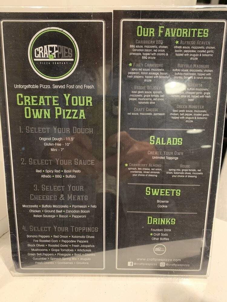 Craft Pies Pizza Co - Durant, OK