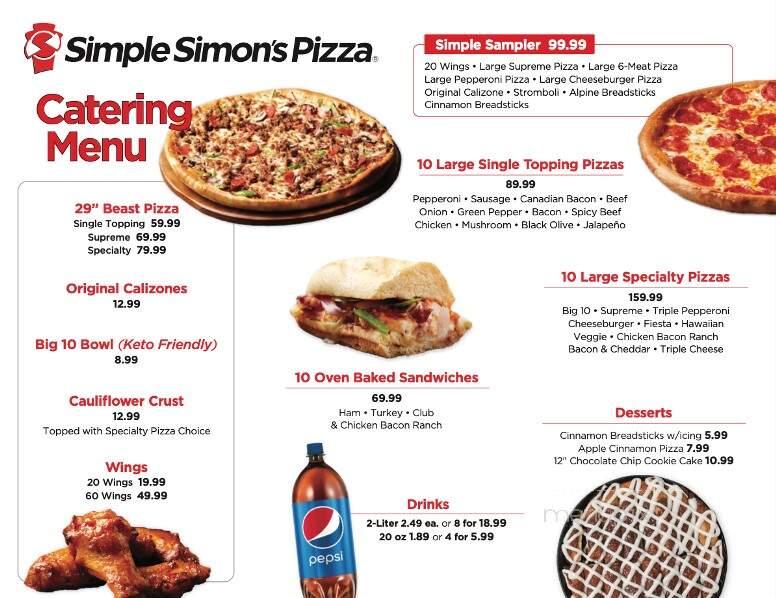 Simple Simon's Pizza - Cleveland, OK