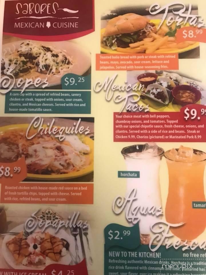 Sabores Mexican Cuisine - Dewey, OK