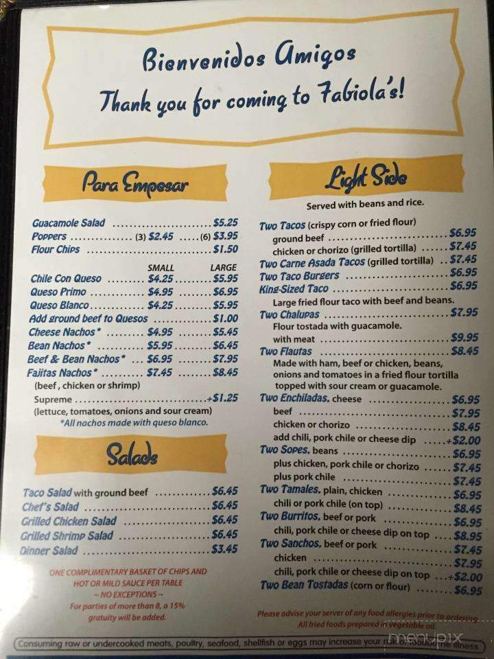 Fabiola's Restaurant Llc - Wellington, KS