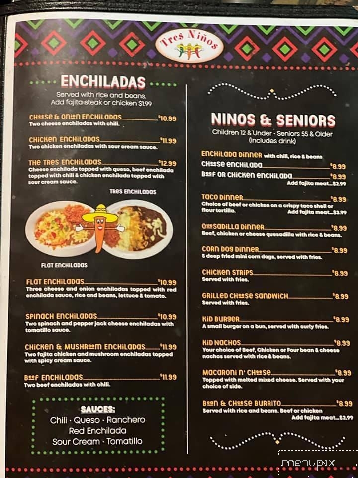 Tres Ninos Mexican Food - Nocona, TX